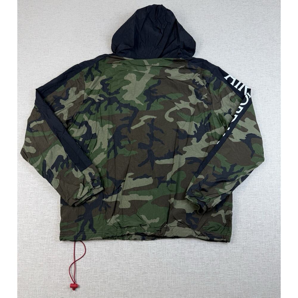 Nike Jordan Men’s XL Camo Windbreaker Jacket Full Zip Hooded Jumpman Air - Picture 3 of 9